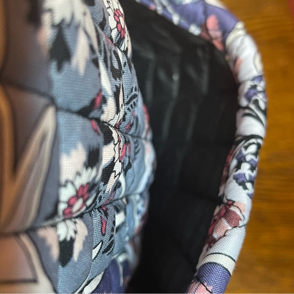 Vera Bradley Ornate Blooms Floral Large Traveler Duffel Bag Tote NWT New - Picture 7 of 13